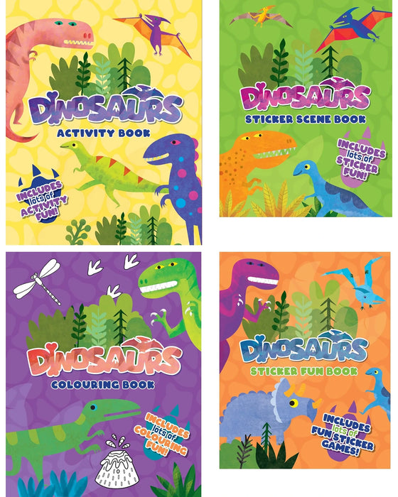 Dinosaurs BuBoard Bookle Sticker Activity Case Vol. 2