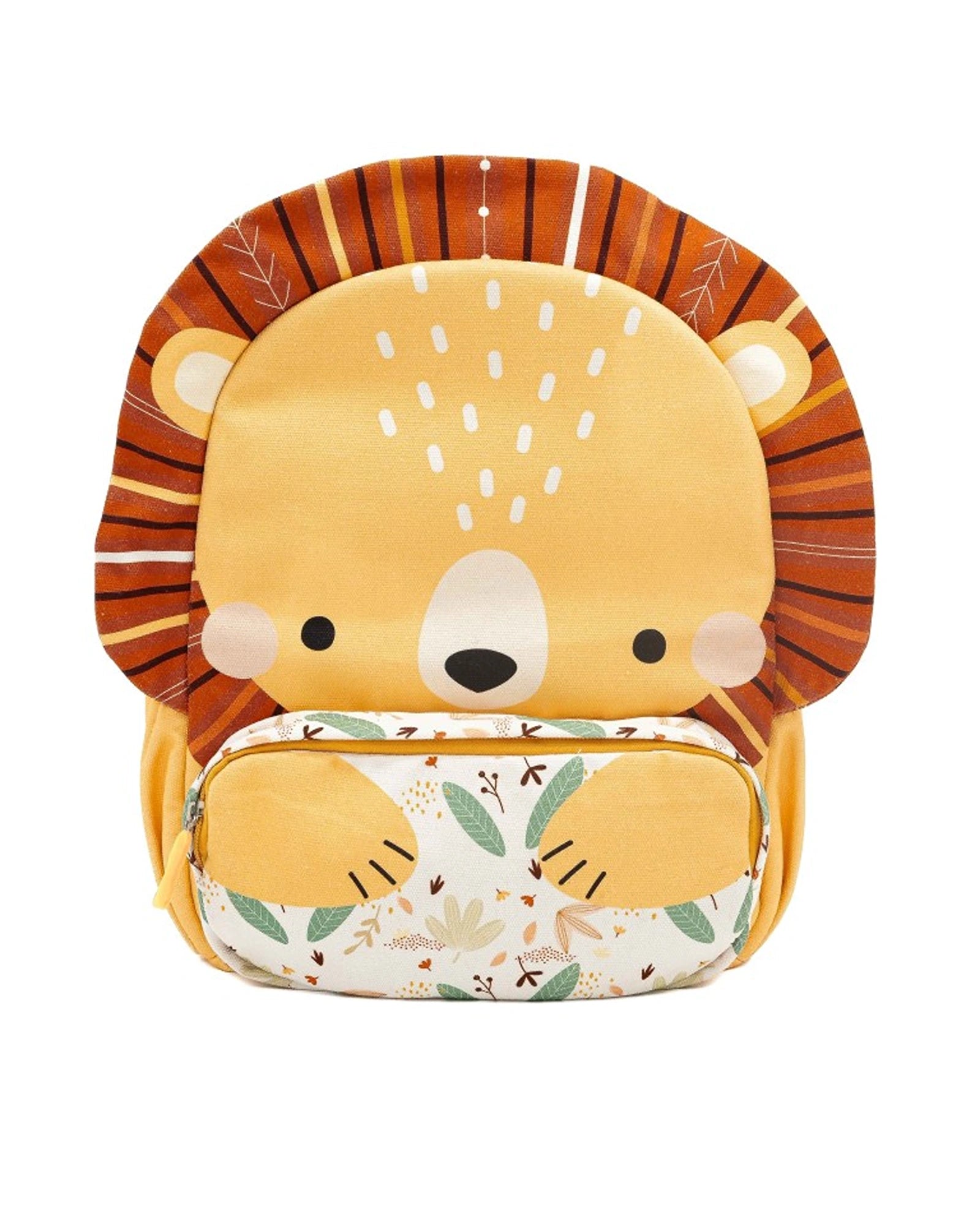 Sassi A4 Junior Cotton Backpack Chompy The Lion