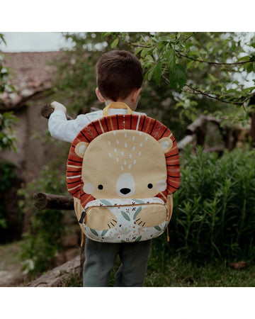 Sassi A4 Junior Cotton Backpack Chompy The Lion