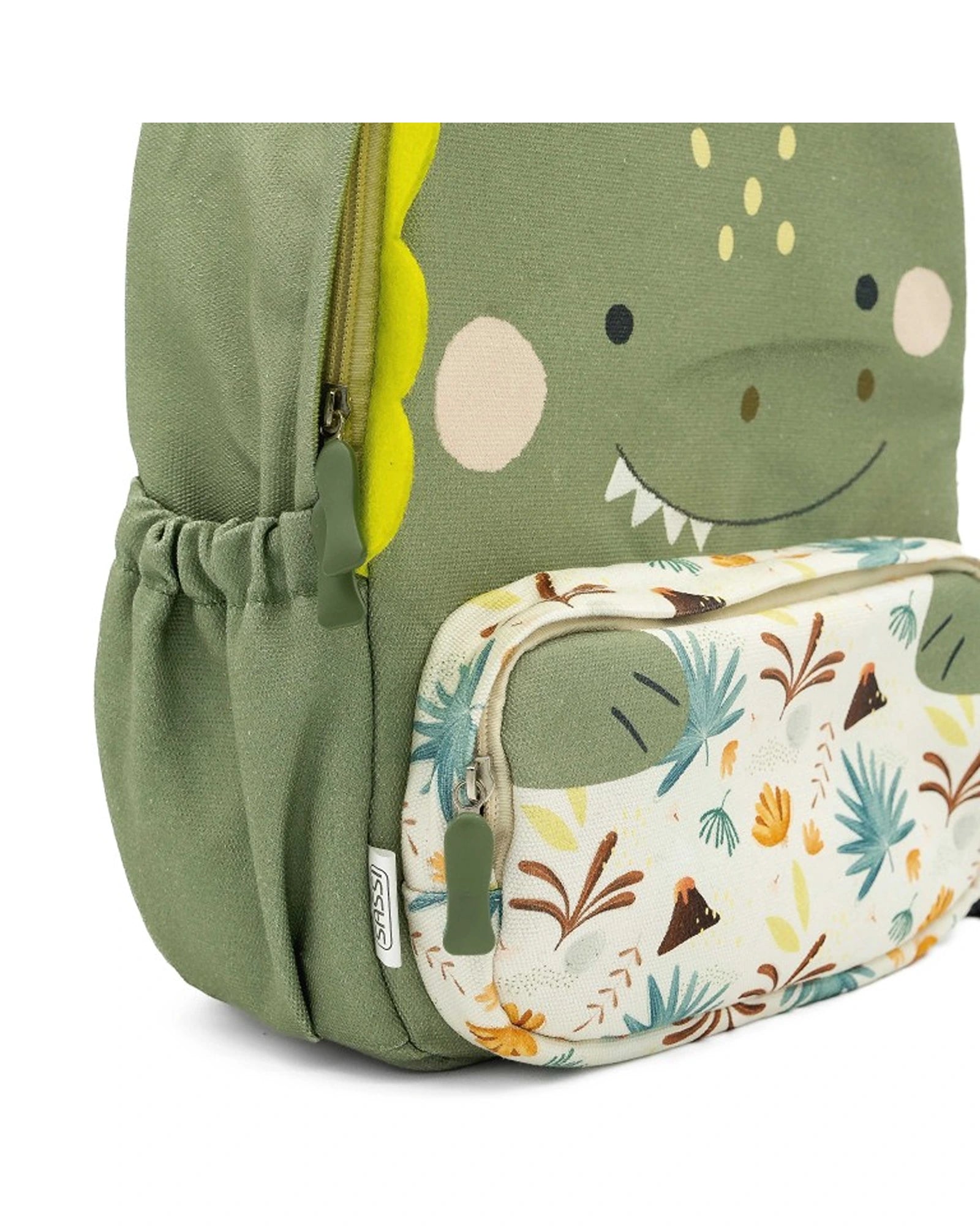 Sassi A4 Junior Cotton Backpack Cracky The Dinosaur