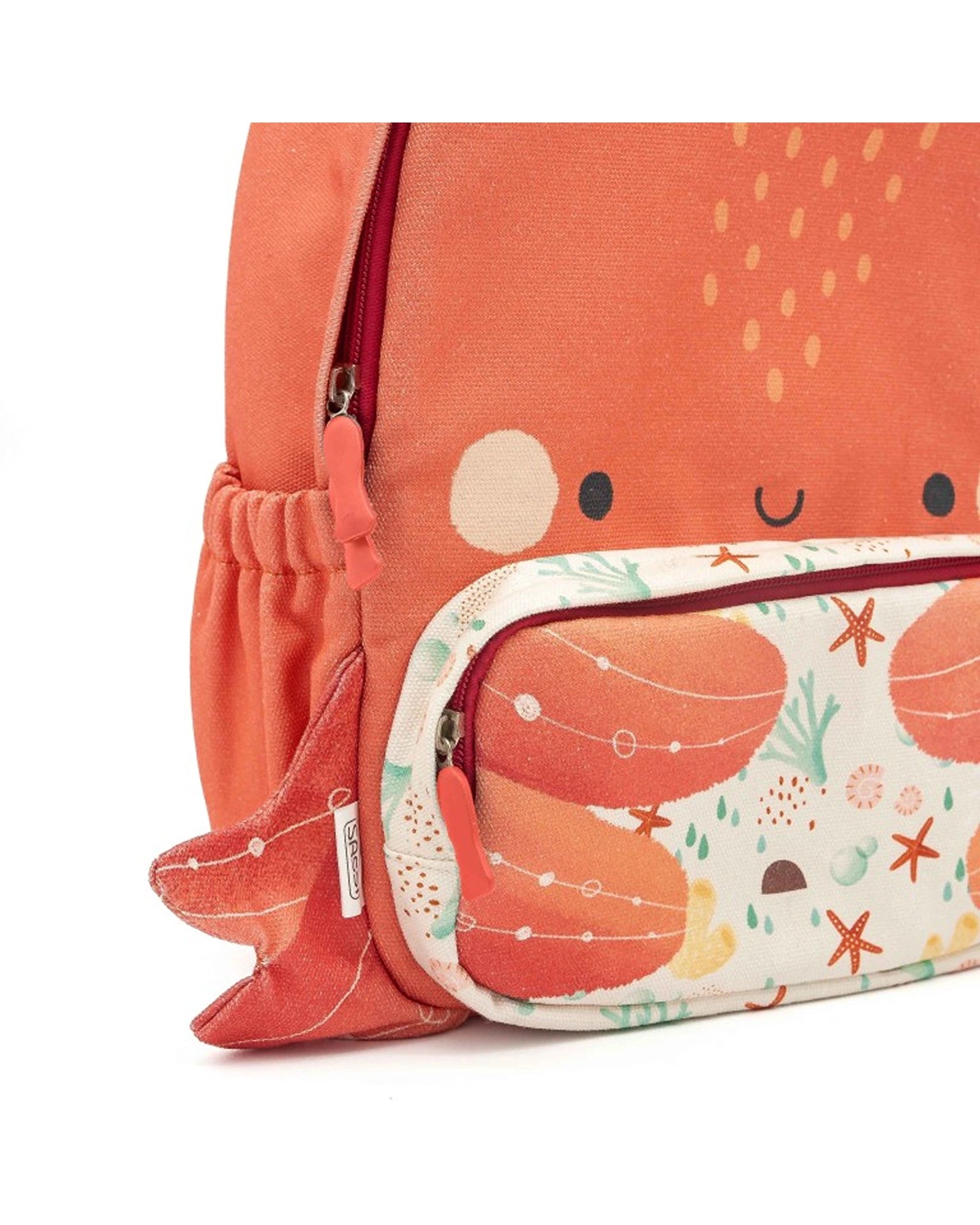 Sassi A4 Junior Cotton Backpack Slurpy The Octopus