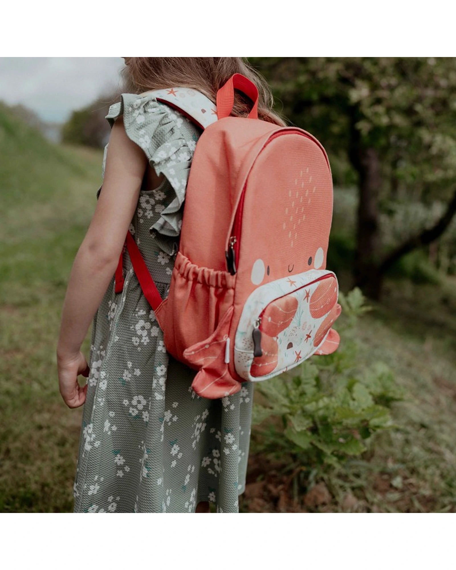 Sassi A4 Junior Cotton Backpack Slurpy The Octopus