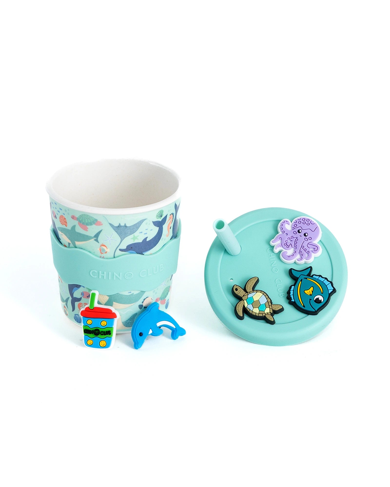 Sea Creatures Chino Charm Cup 240ml