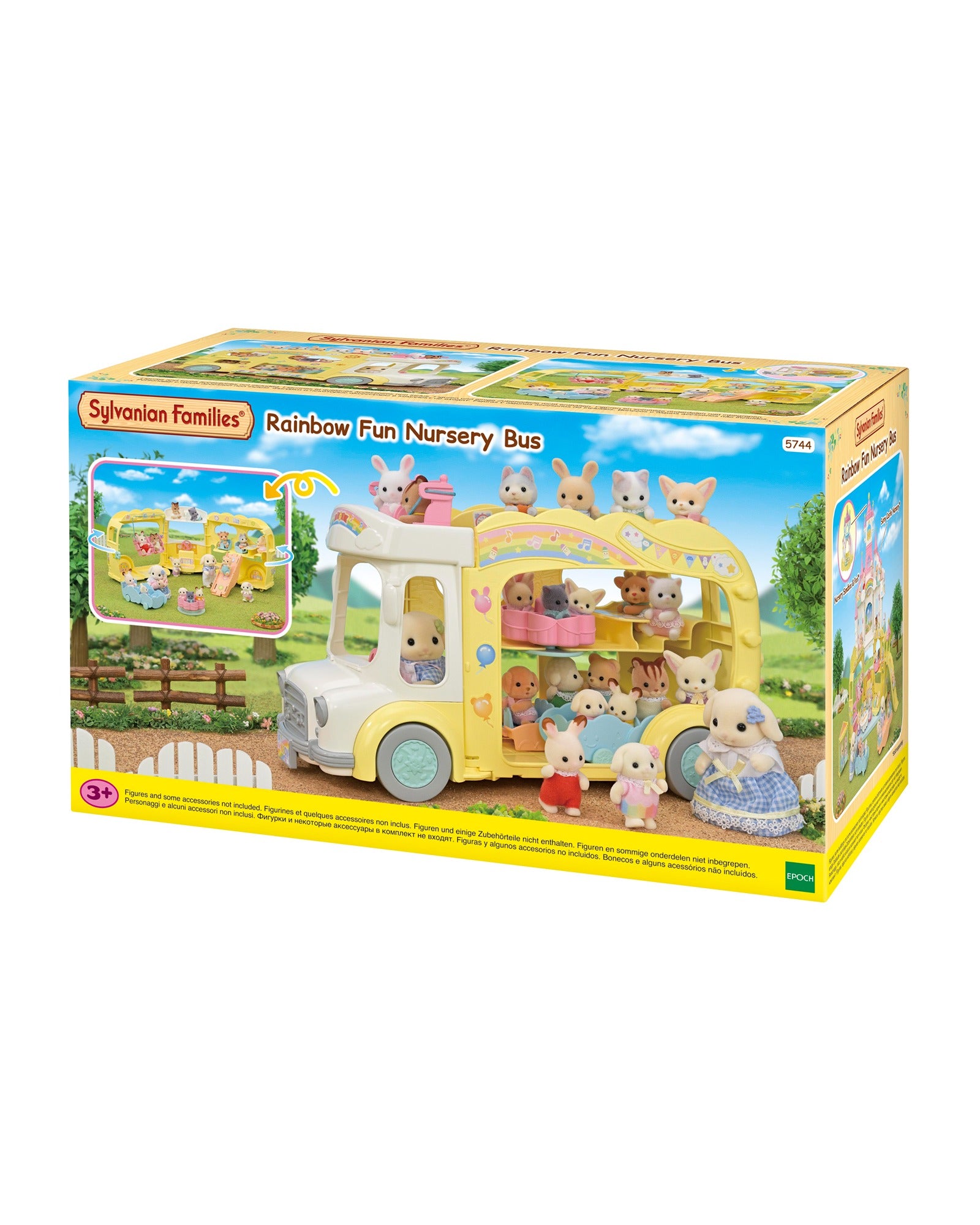 Sylvanian Families Rainbow Fun Nursery Bus