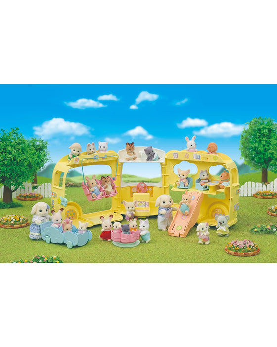 Sylvanian Families Rainbow Fun Nursery Bus