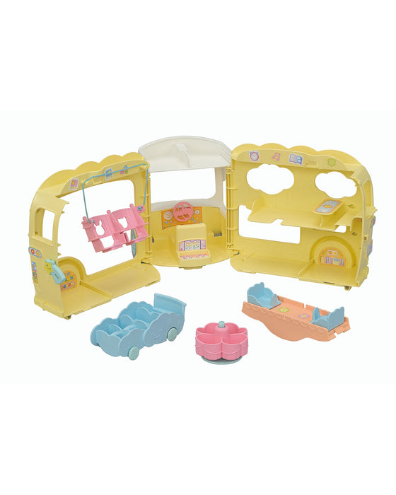 Sylvanian Families Rainbow Fun Nursery Bus