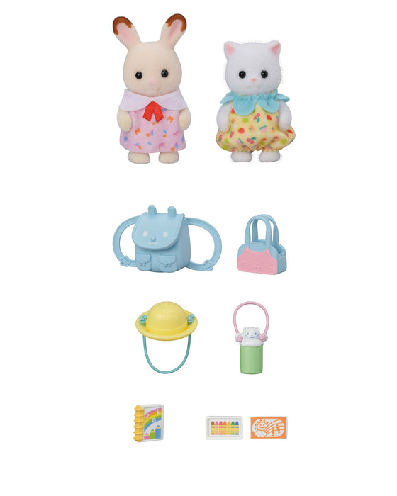 Sylvanian Families Nursery Friends Walk Along Duo