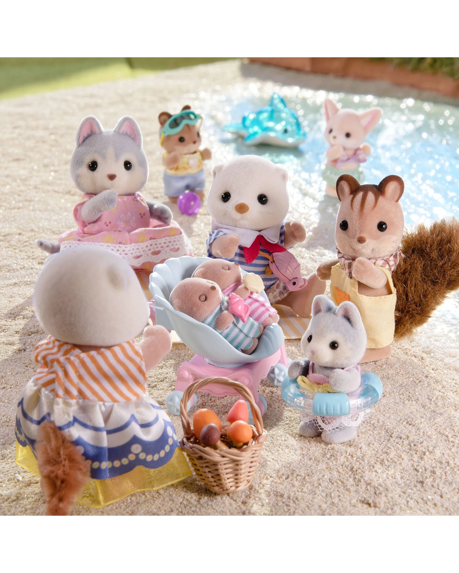 Sylvanian Families Sea Otter Family