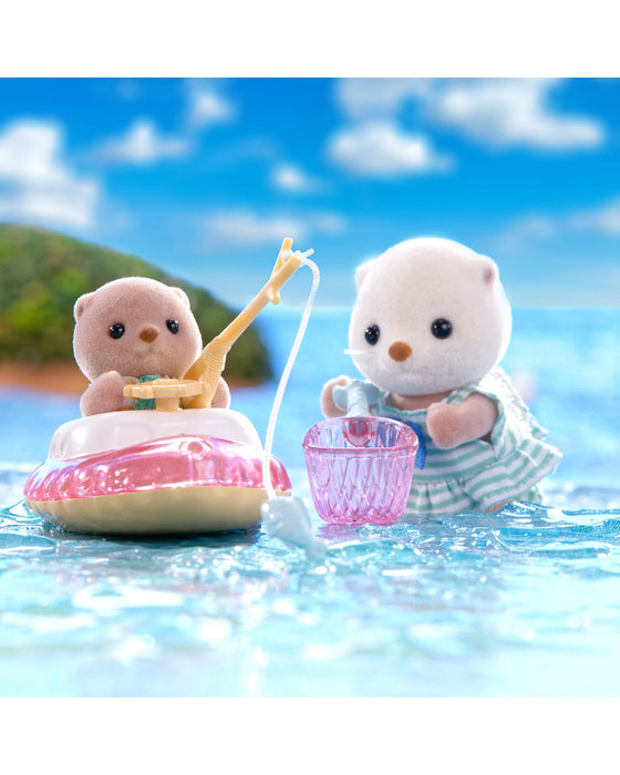 Sylvanian Families Sea Otter Sisters Splashy Snorkel Set