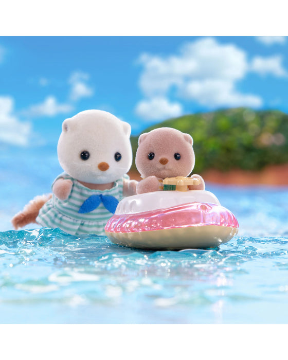 Sylvanian Families Sea Otter Sisters Splashy Snorkel Set