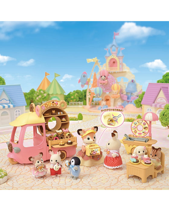 Sylvanian Families Dip Dip Donuts Wagon