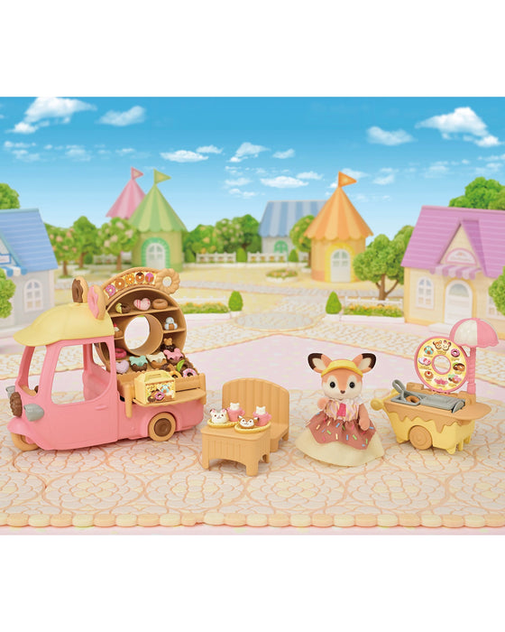 Sylvanian Families Dip Dip Donuts Wagon