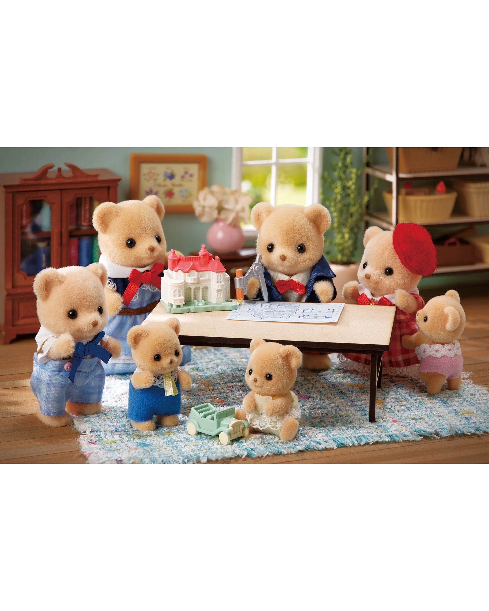 Sylvanian Families - Biscuit Bear Family
