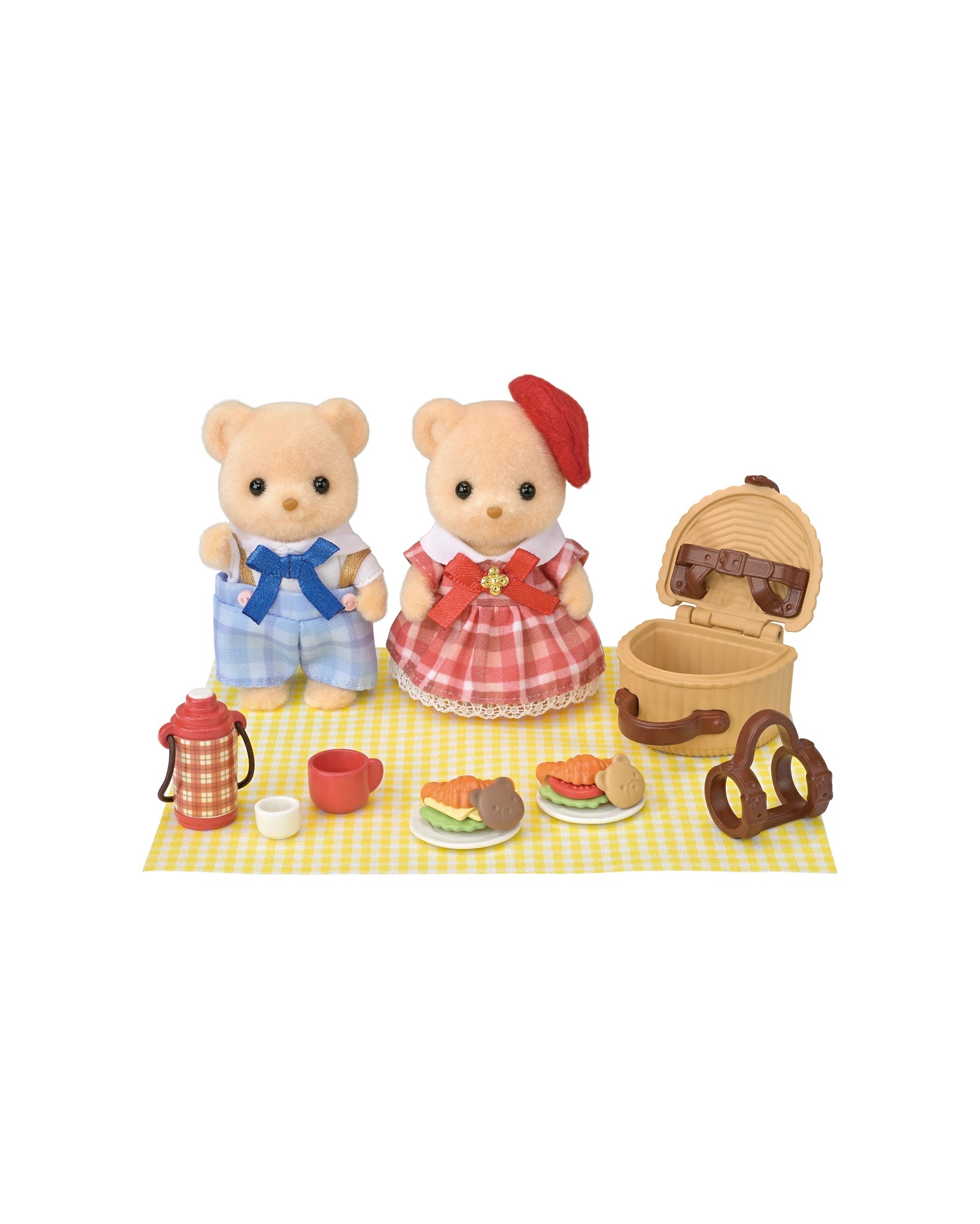 Sylvanian Families - Biscuit Bear Sister & Brother