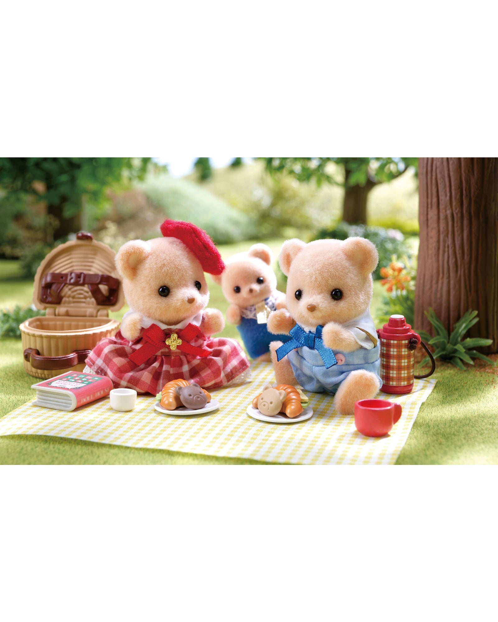 Sylvanian Families - Biscuit Bear Sister & Brother