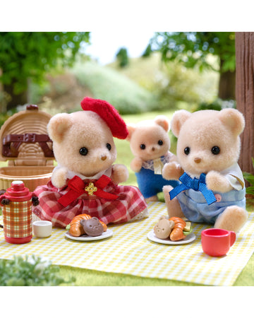 Sylvanian Families - Biscuit Bear Sister & Brother