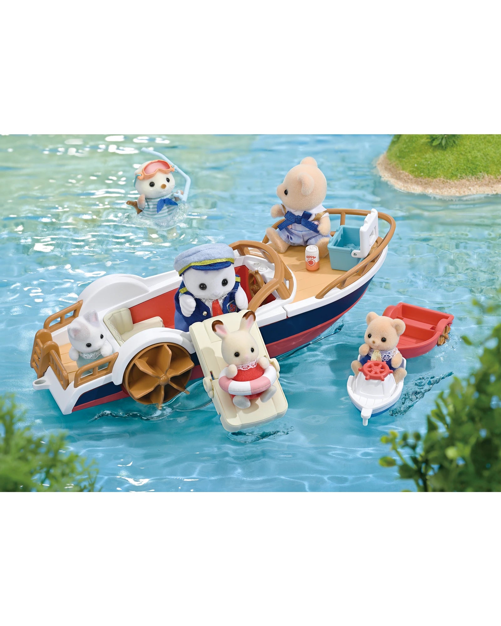 Sylvanian Families - Seal Sailor's Leisure Boat