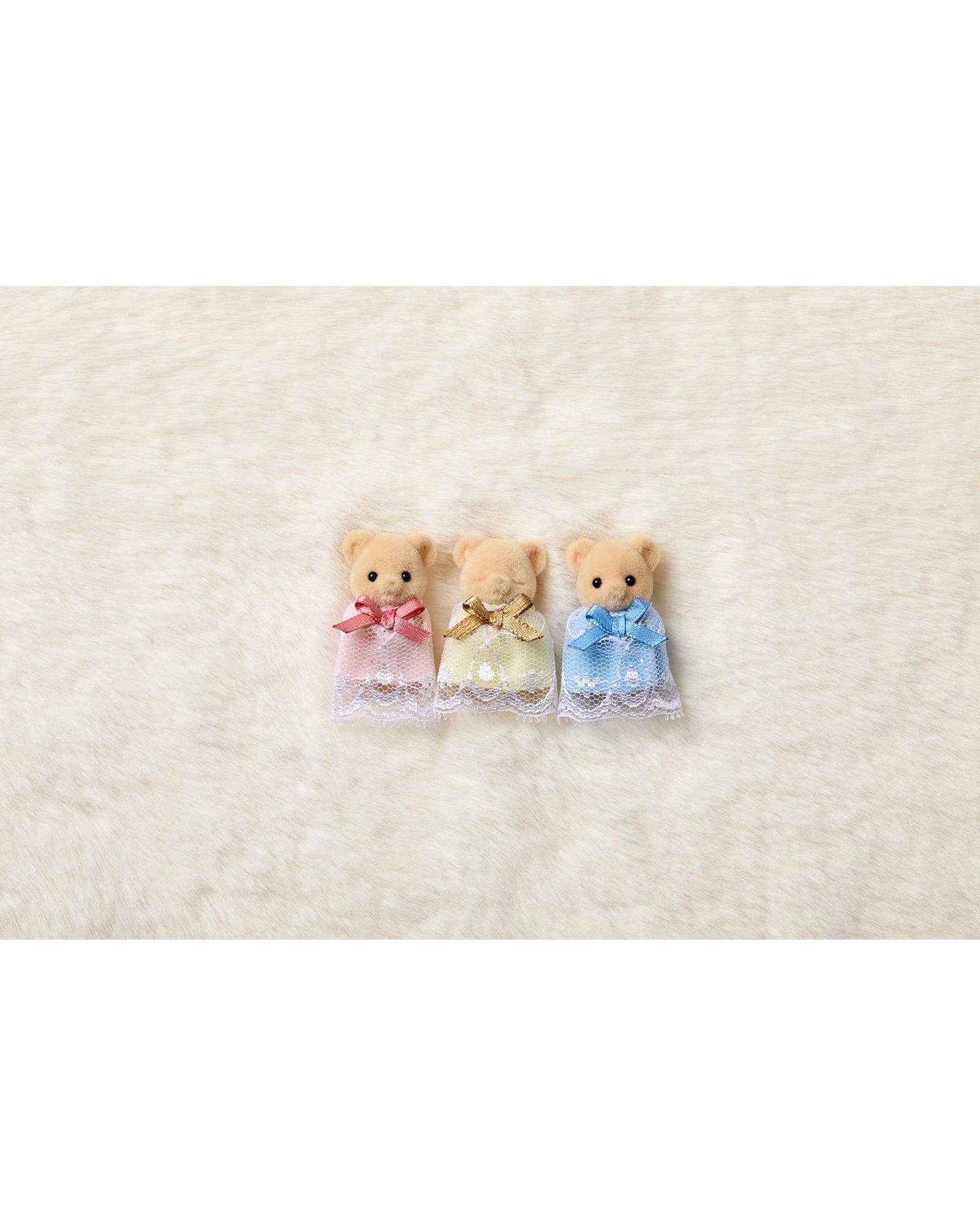 Sylvanian Families - Biscuit Bear Sleepy Triplets