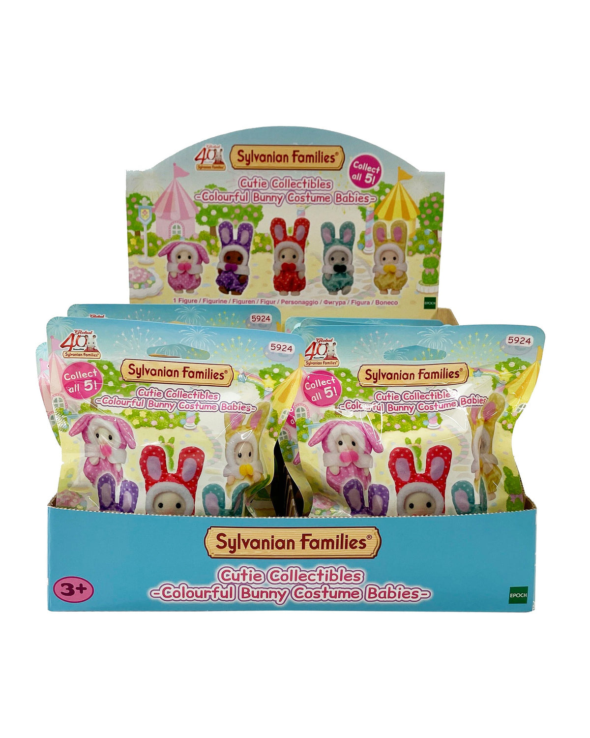Sylvanian Families - Colourful Bunny Costume Series - Assorted