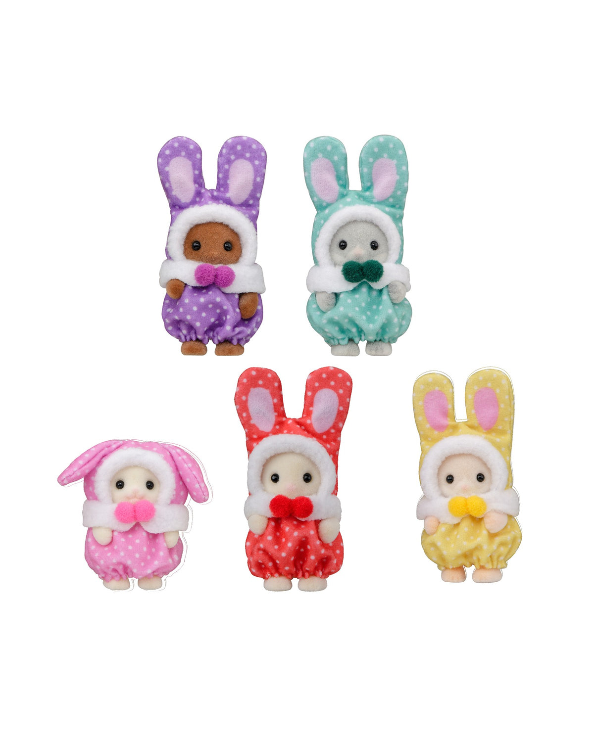 Sylvanian Families - Colourful Bunny Costume Series - Assorted