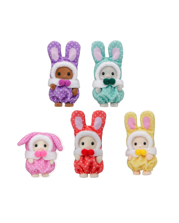 Sylvanian Families - Colourful Bunny Costume Series - Assorted