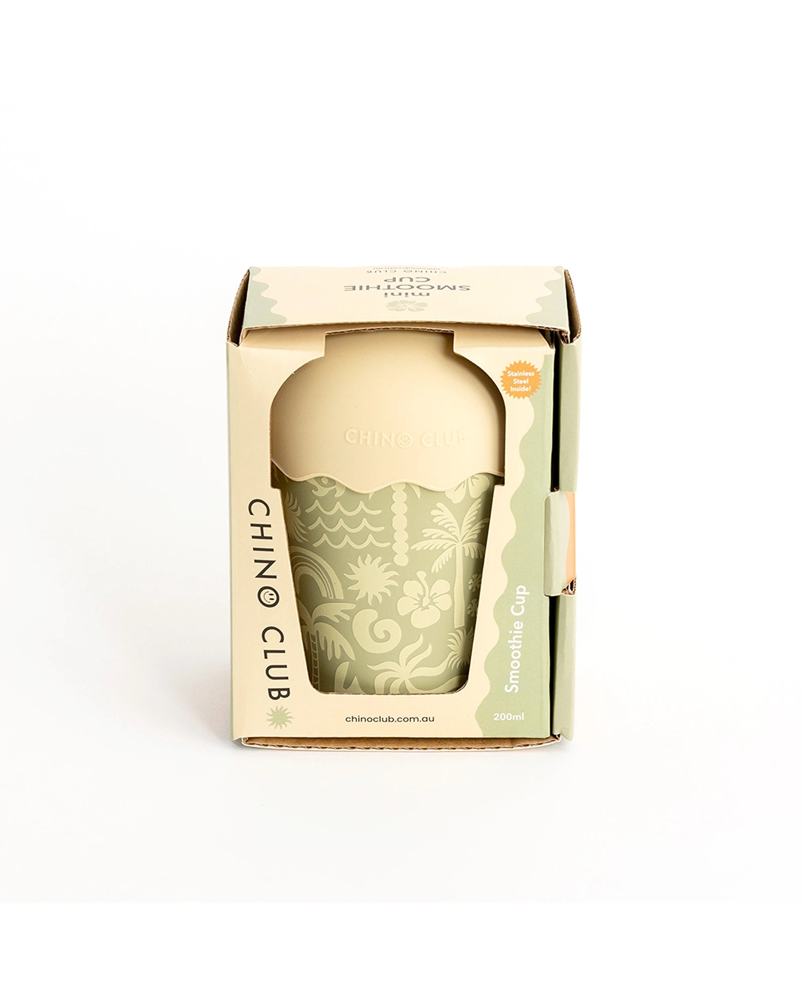 Moana Mini Smoothie Cup & Straw 200ml