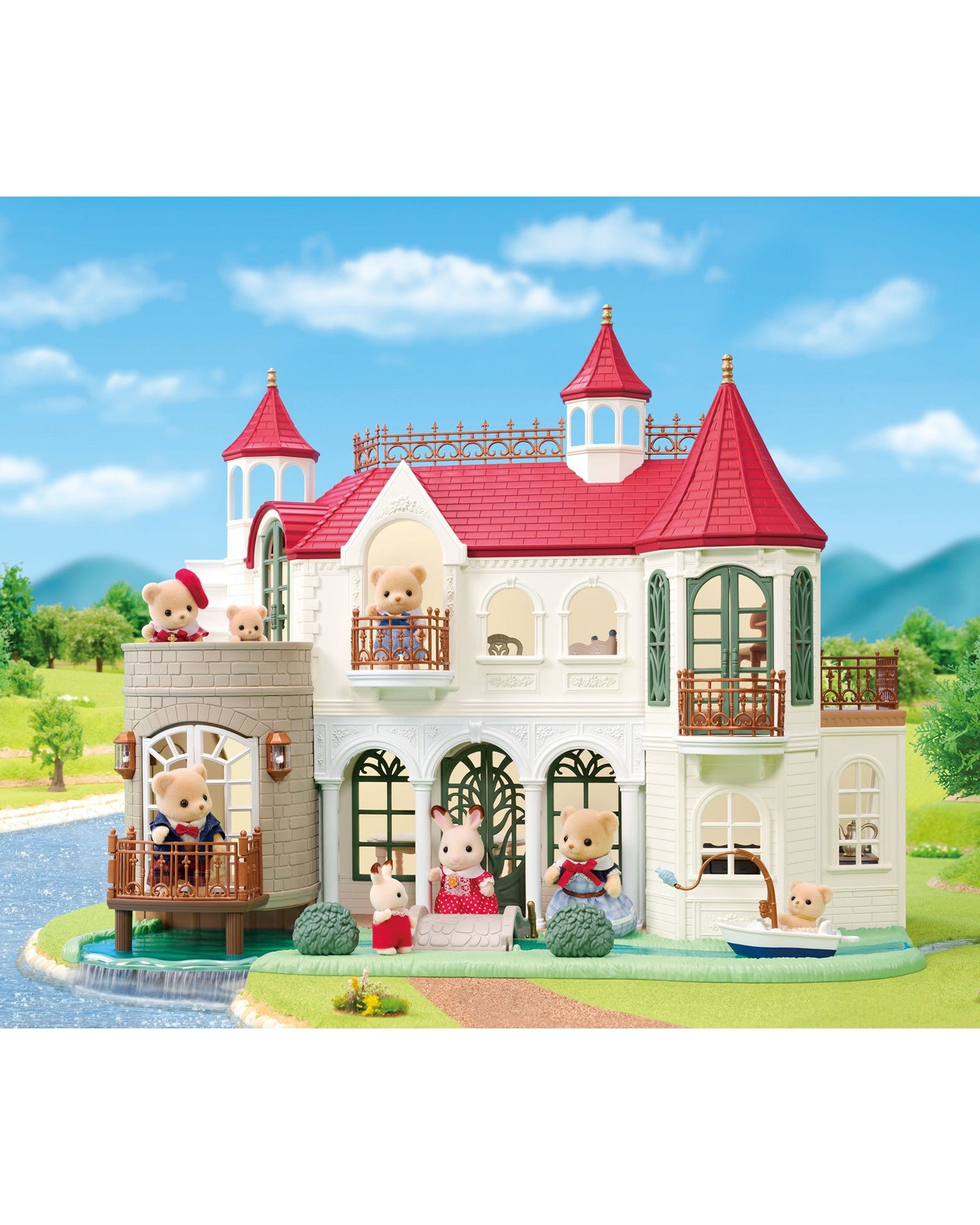 Sylvanian Families - Red Roof Riverside Manor