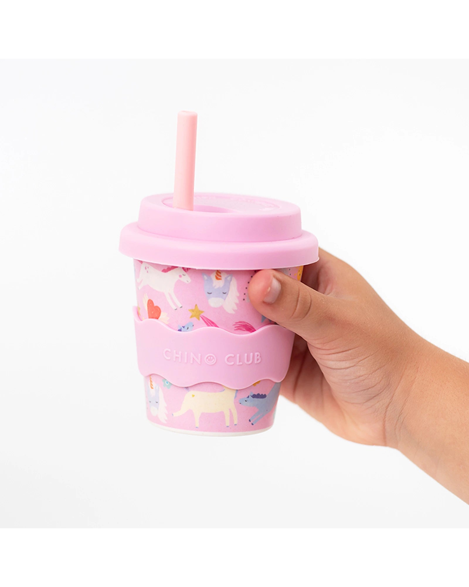 Pink Unicorn Babychino Cup 120ml
