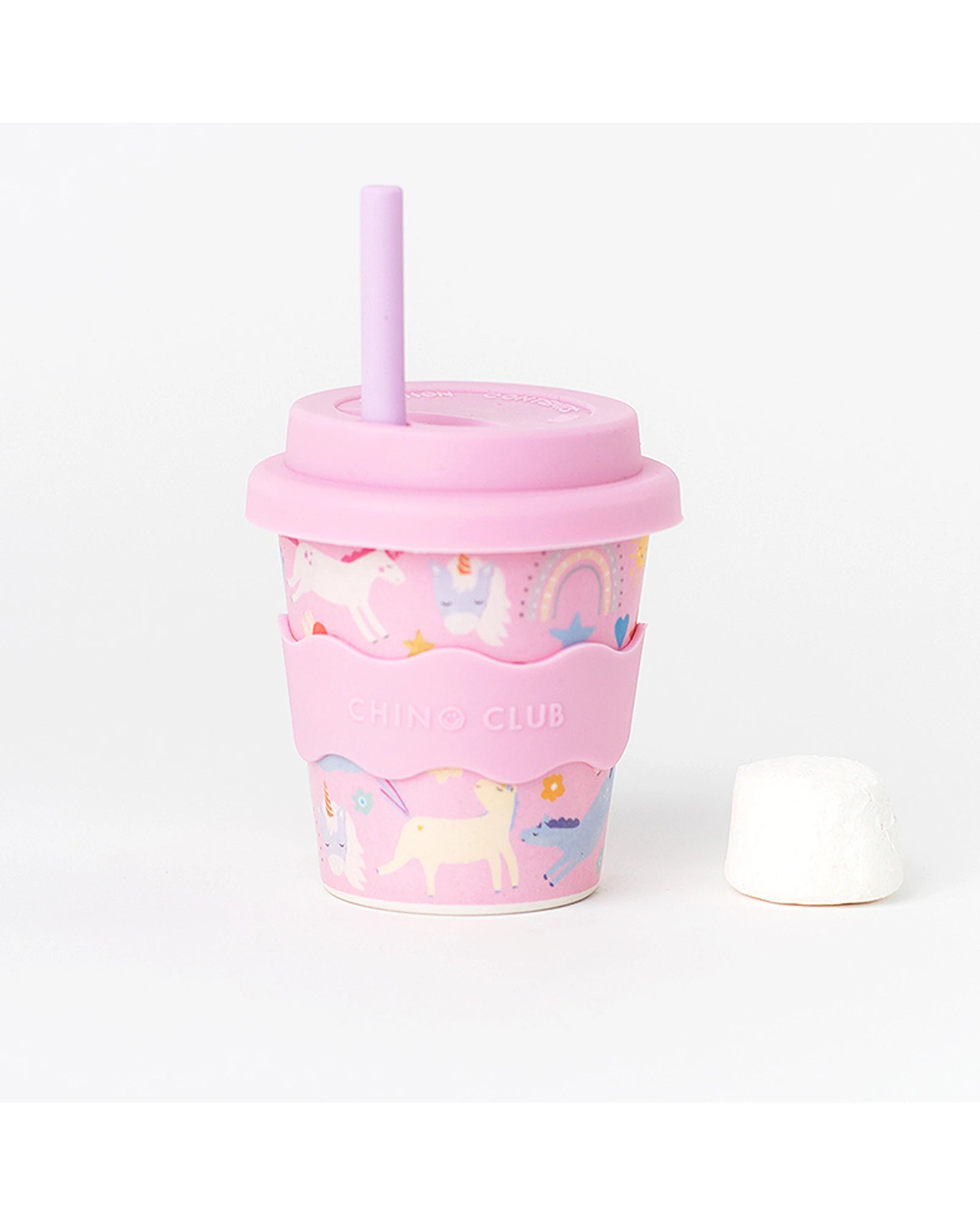 Pink Unicorn Babychino Cup 120ml