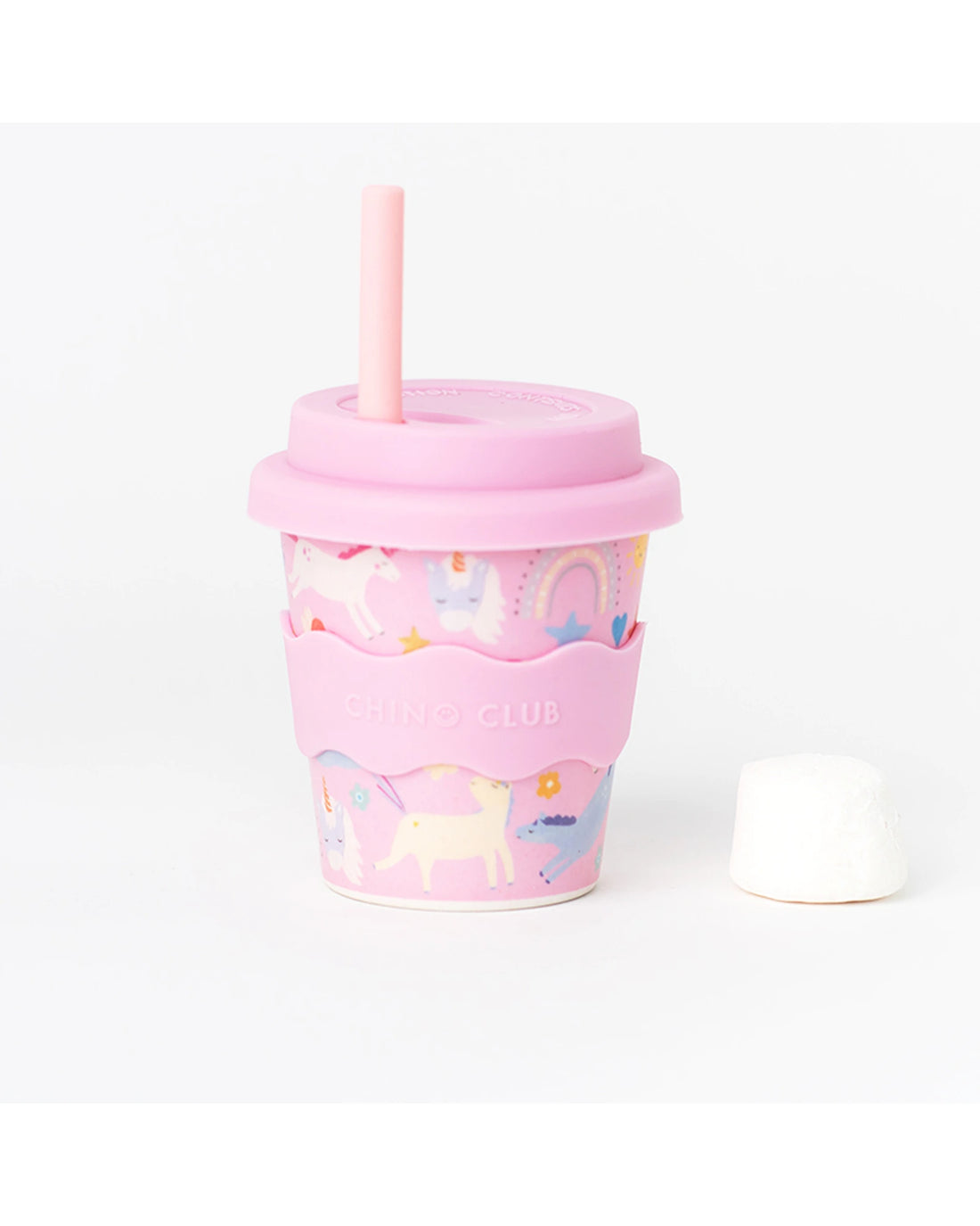 Pink Unicorn Babychino Cup 120ml