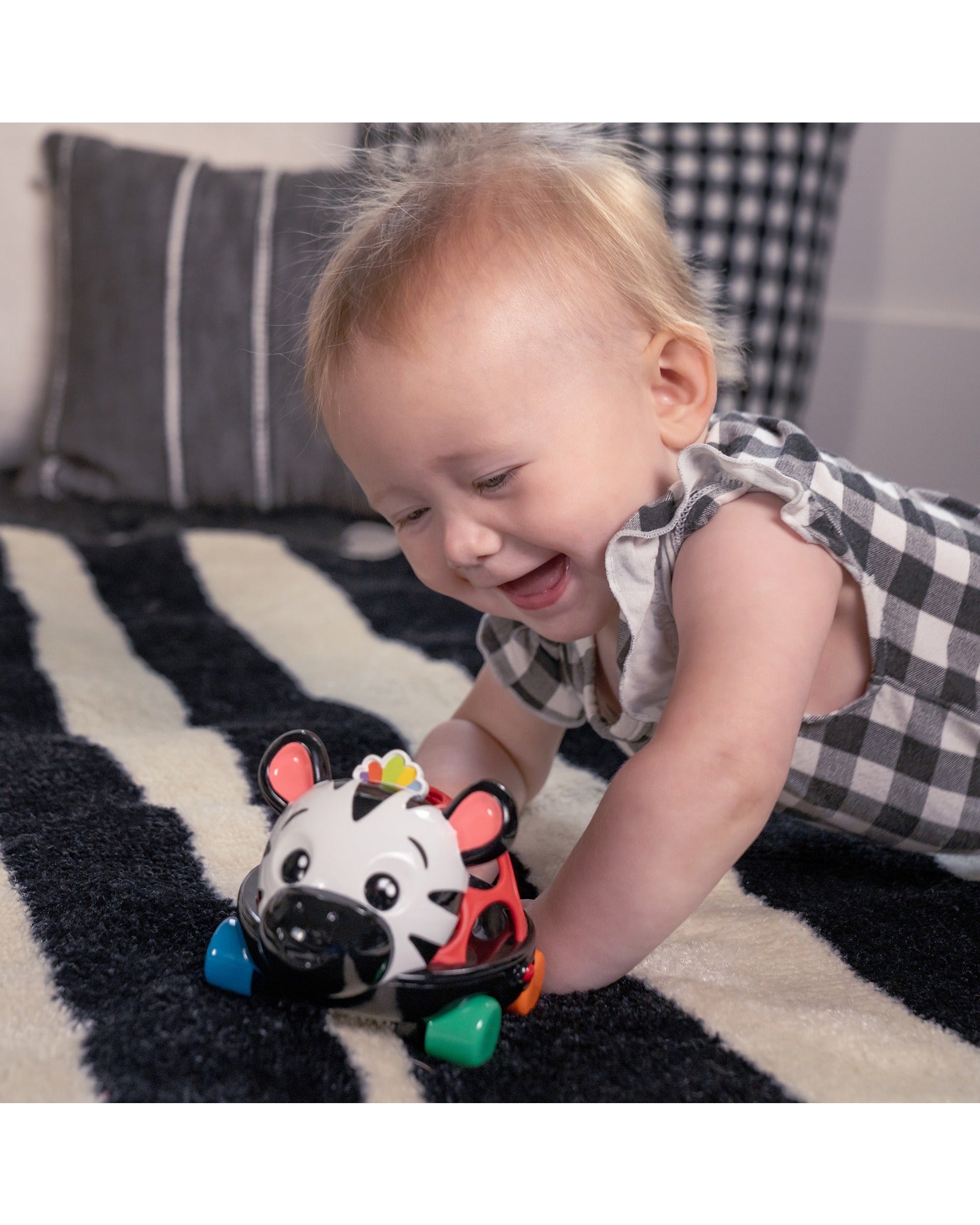 Oball Curious Car Zen Oball Toy Car & Rattle