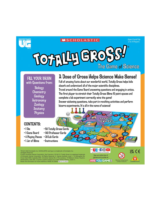 Scholastic Totally Gross! Game of Science