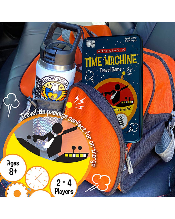 Tinned Game Scholastic Time Machine Travel Game