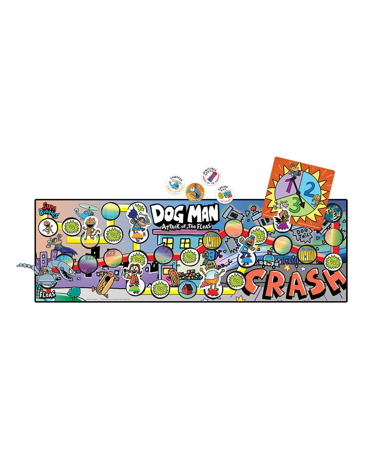 Dog Man Attack of the Fleas Game — Kidstuff