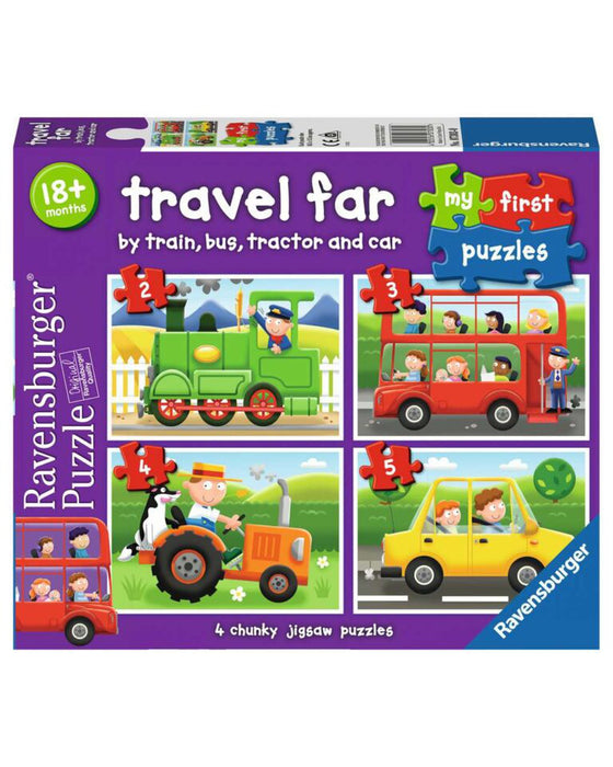 Ravensburger Travel Far My First Puzzle 2 3 4 5pc