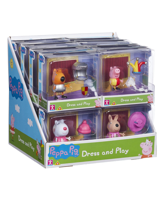 Peppa Pig Dress Play Figures - Assorted