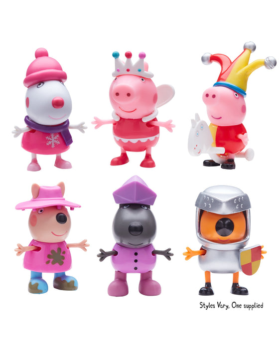 Peppa Pig Dress Play Figures - Assorted