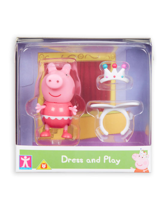 Peppa Pig Dress Play Figures - Assorted