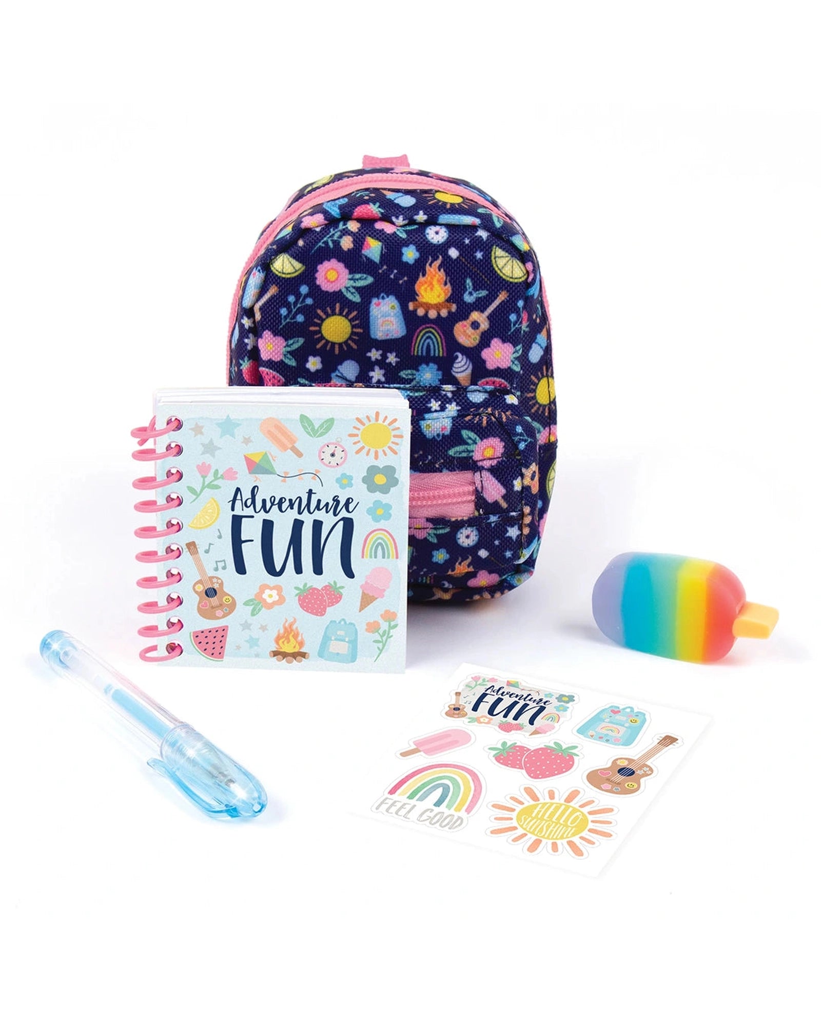 Make It Real Mini Backpack Stationery Set