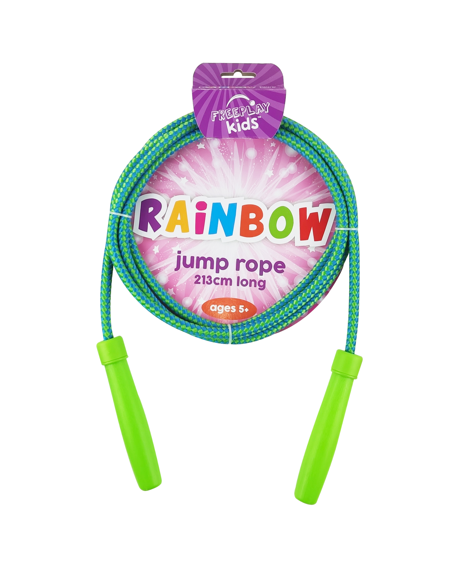 Freeplay Kids Rainbow Jump Rope - Assorted