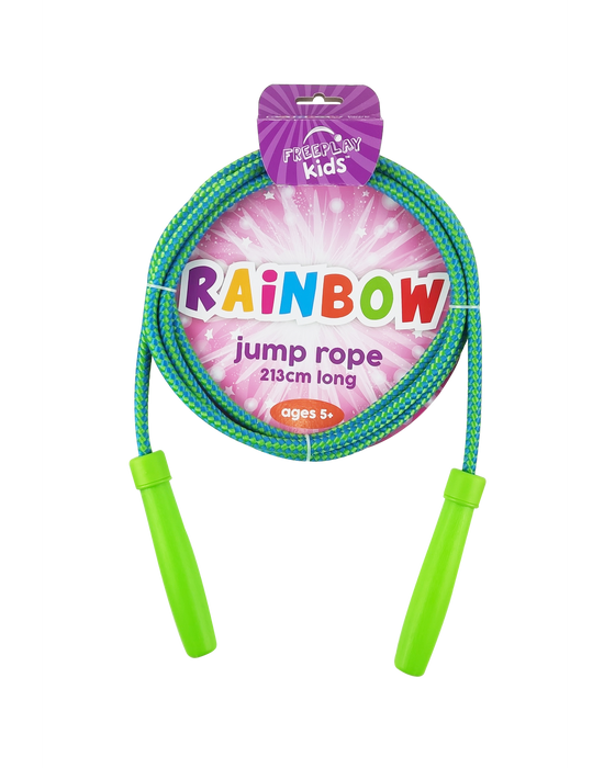 Freeplay Kids Rainbow Jump Rope - Assorted
