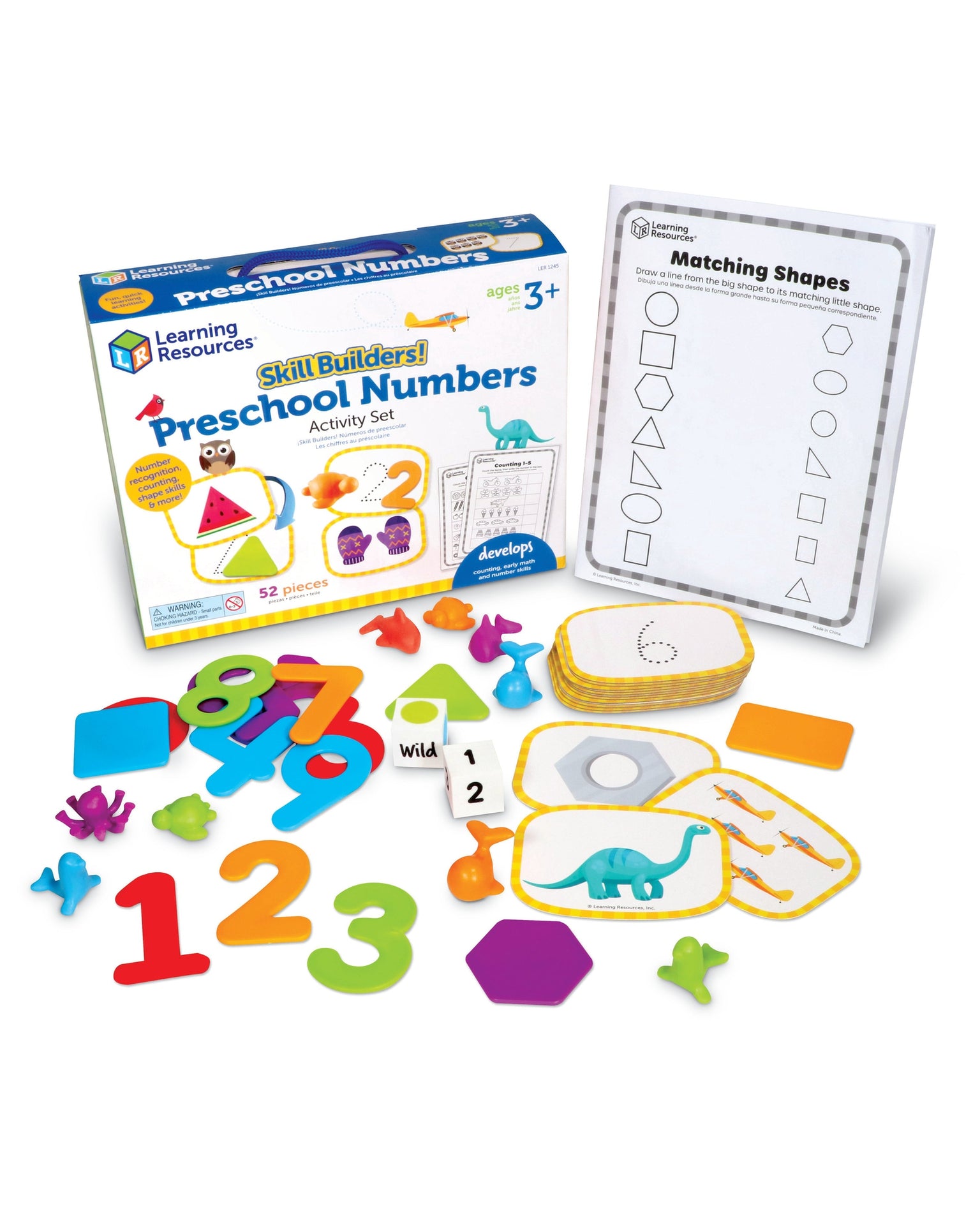 Number Learning Boxes Literacy & Numeracy | Counting and Spelling for Children — Kidstuff
