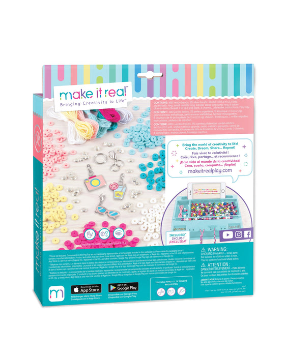Make It Real Summer Vibes Heishi Bead Bracelets