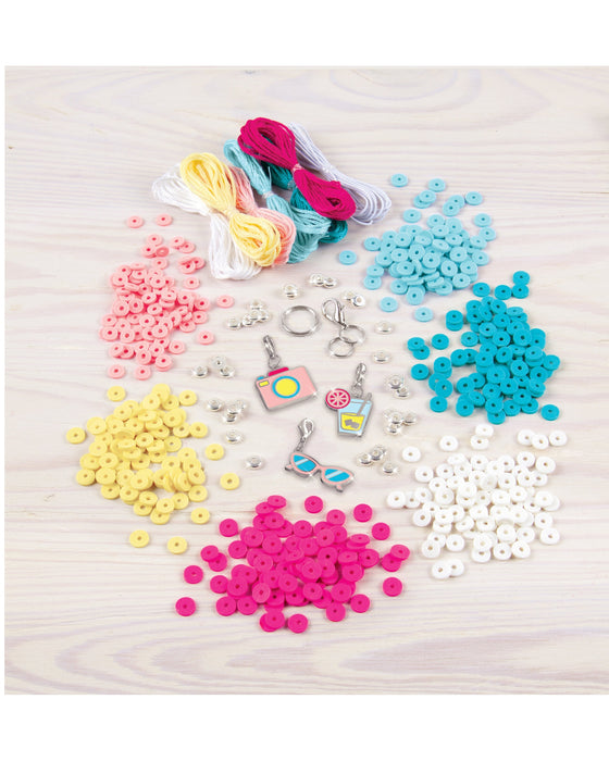 Make It Real Summer Vibes Heishi Bead Bracelets
