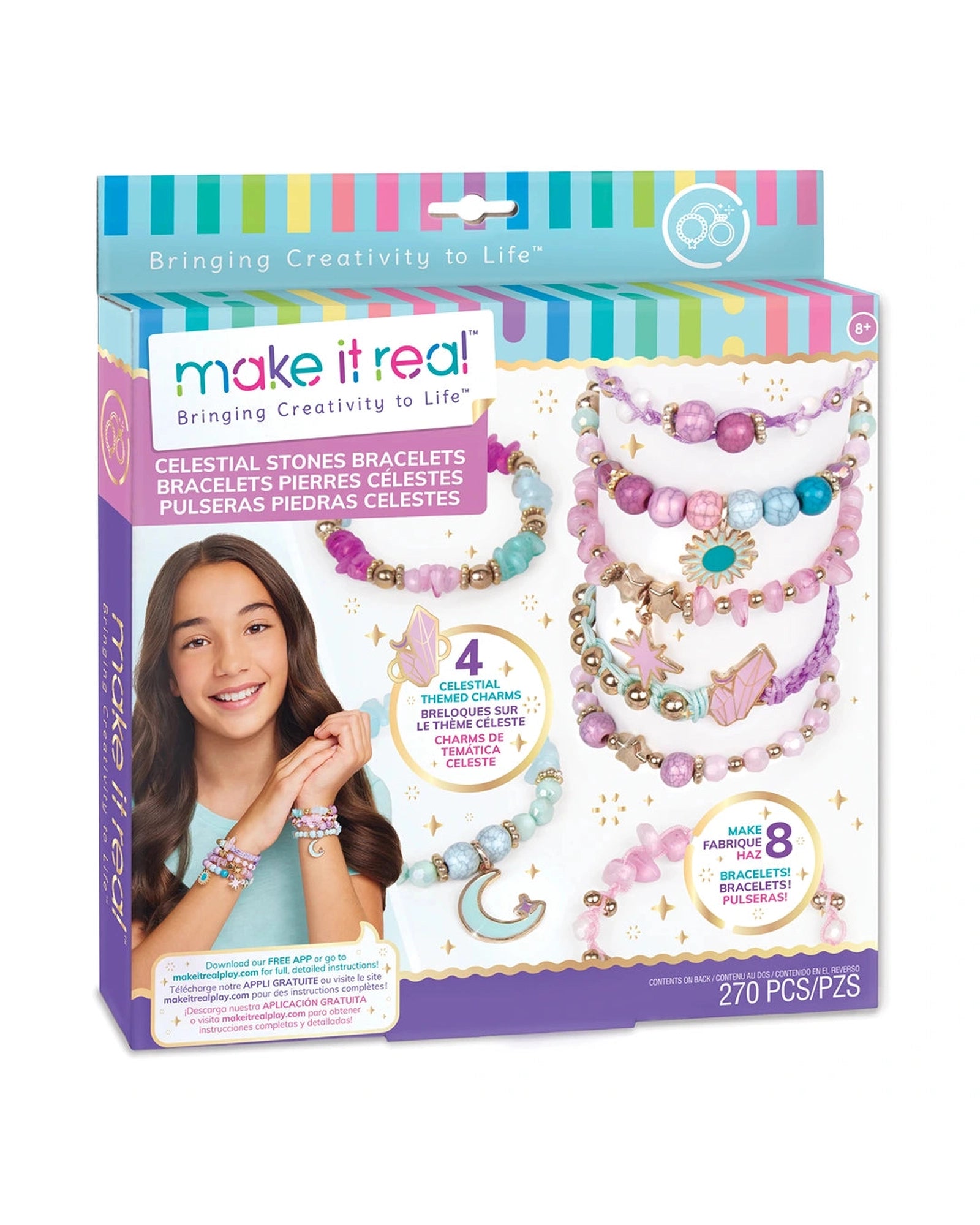 Make It Real Celestial Stones DIY Bracelets
