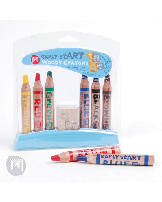 early stART Woody Crayons