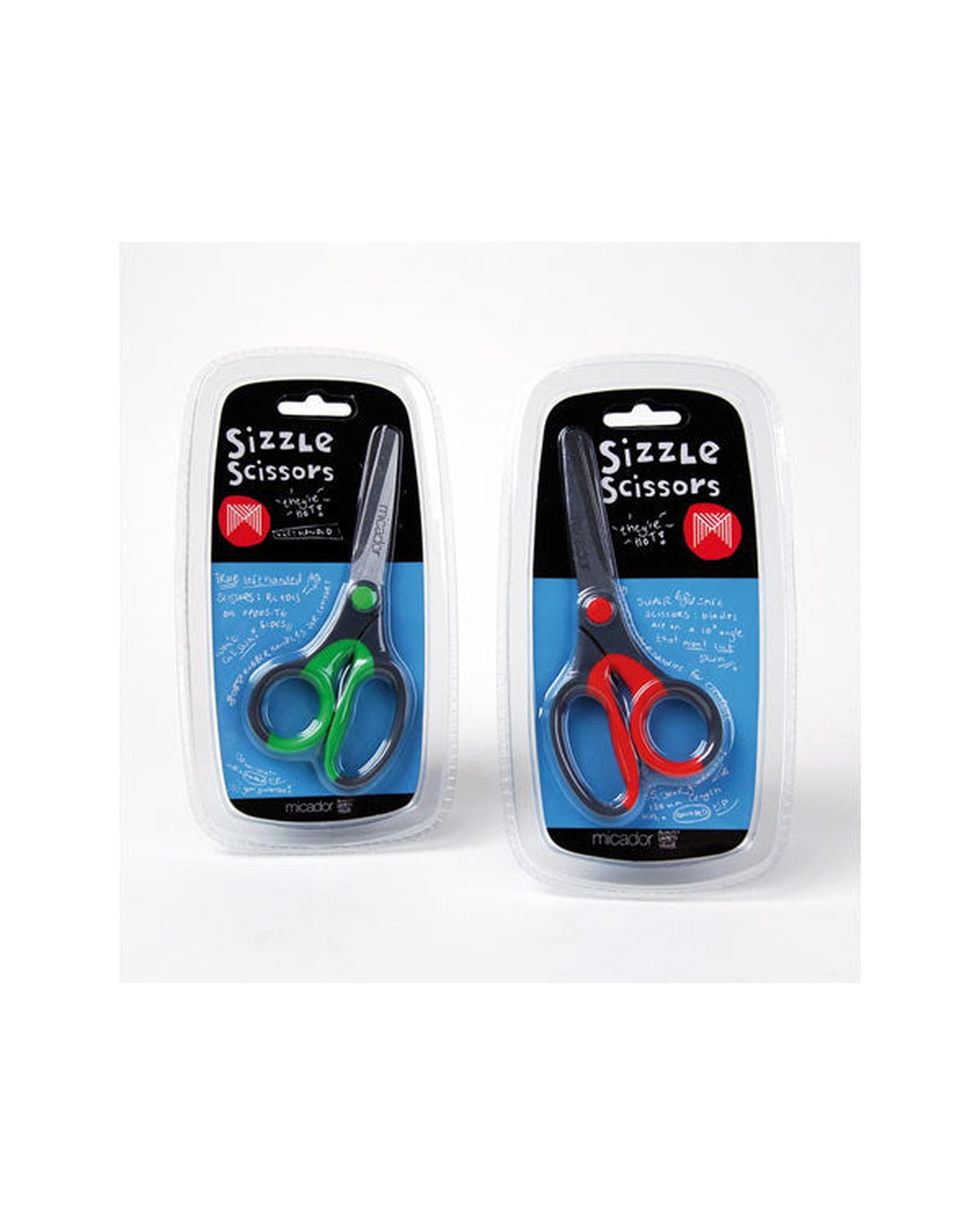 Micador Sizzle Scissor Green Left Hand