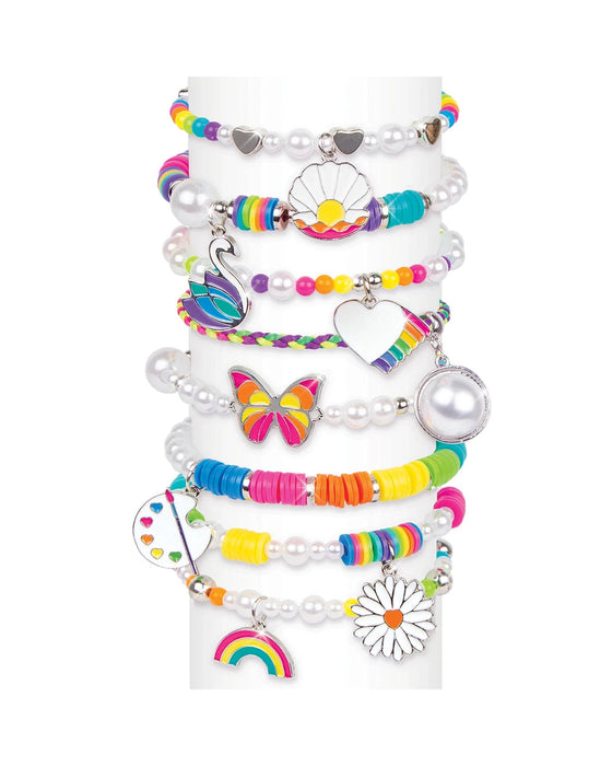 Make It Real Rainbows and Pearls DIY Jewelry Kit