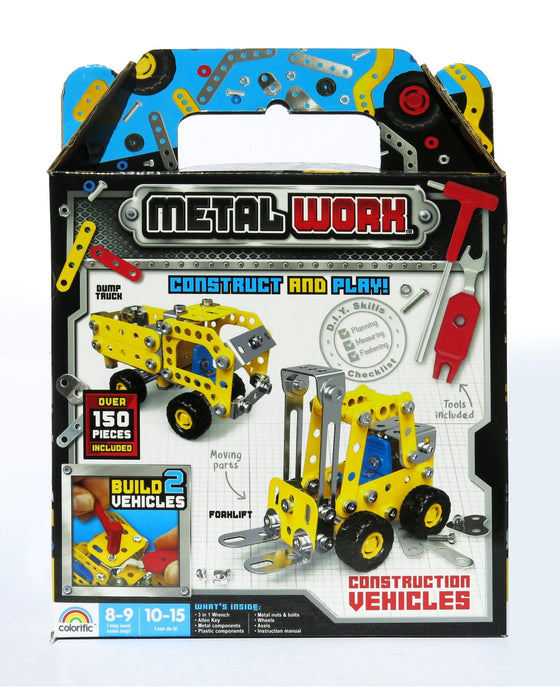 Metal Worx Twin Pack Construction Vehicles