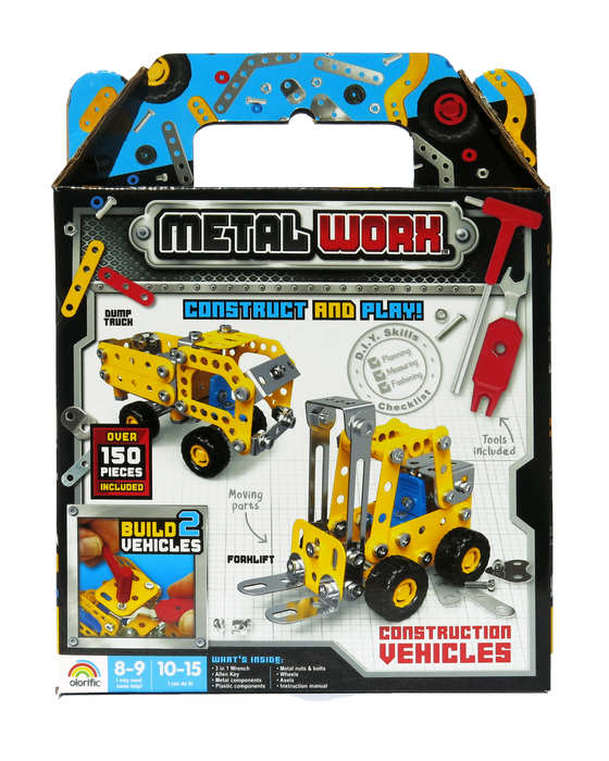Metal Worx Twin Pack Construction Vehicles